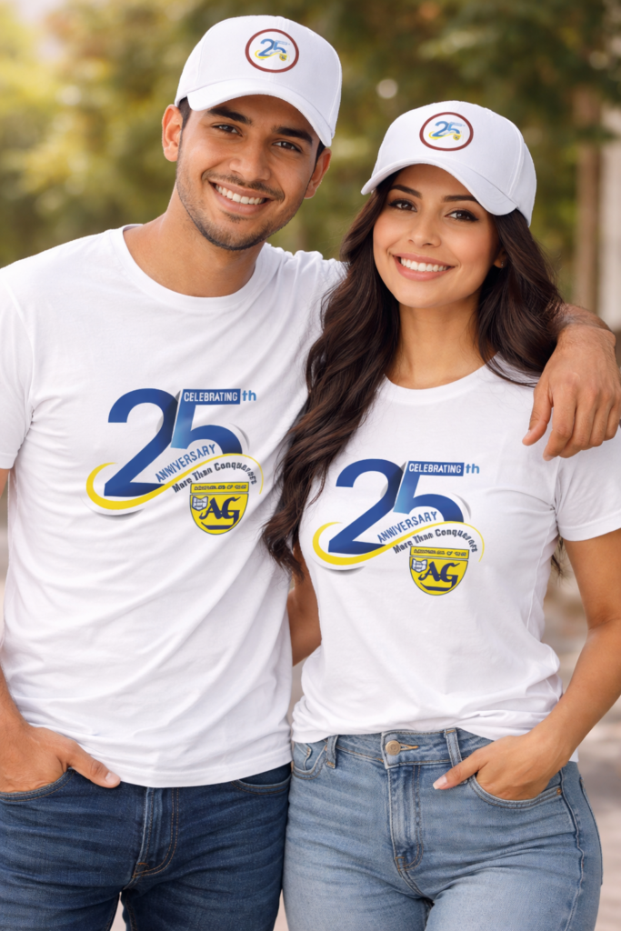 25th anniversary celebration smile